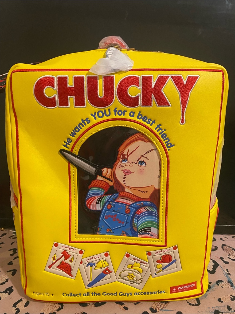 Yellow Kids Backpack – Themed